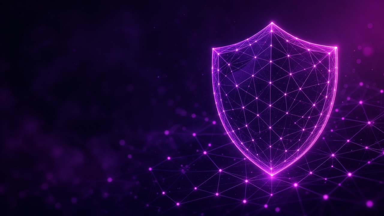 Escudo de ciberseguridad que protege los equipos y datos de una pyme